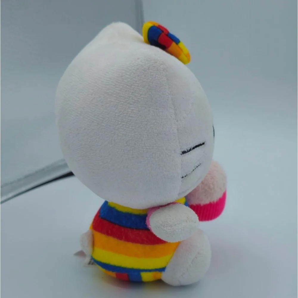 Hello Kitty Cupcake Rainbow Stripes Plush - Picture 7 of 7